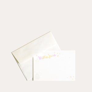 Custom Double Thick Zodiac A6 Notecards
