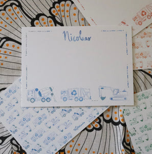Trucks! Notecards