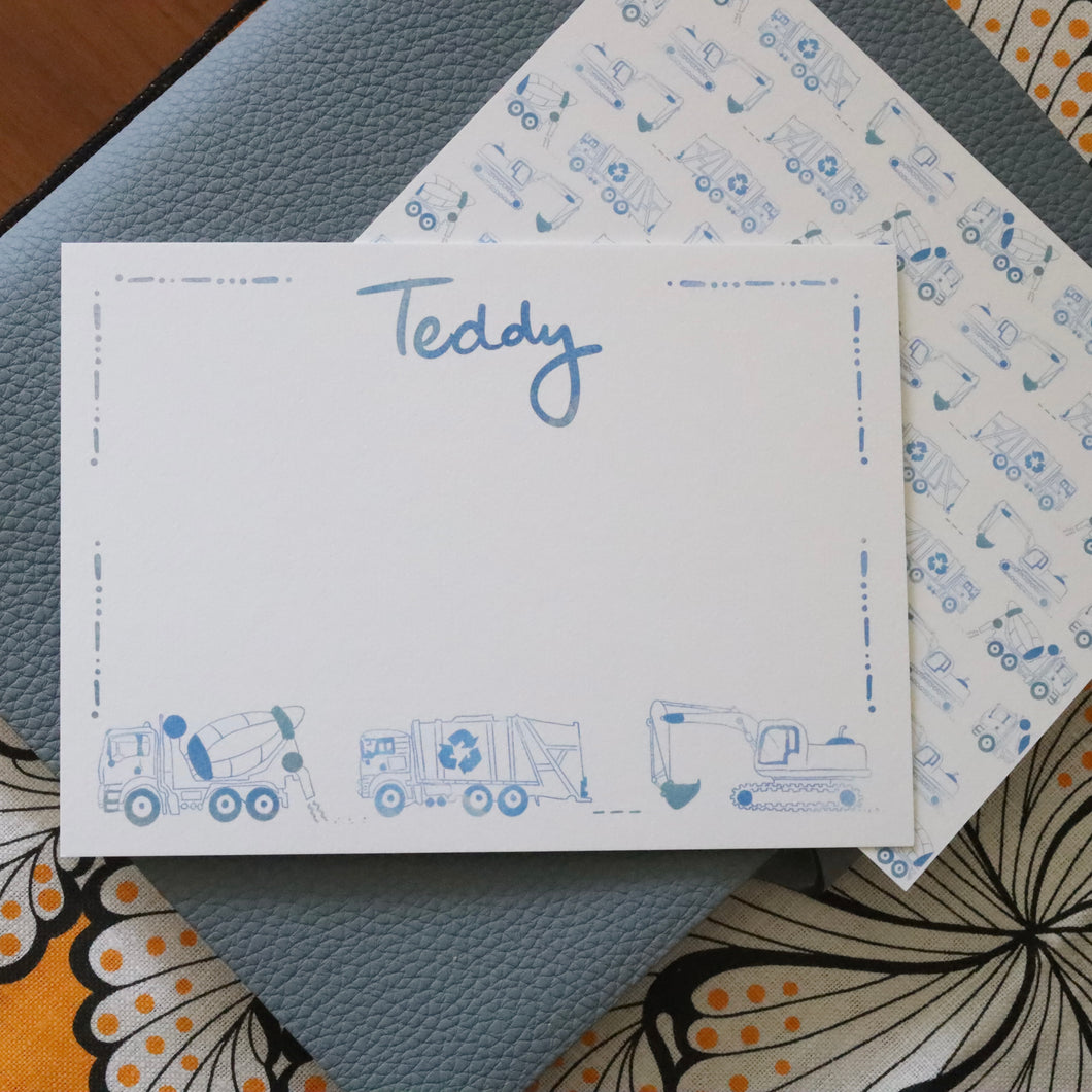 Trucks! Notecards
