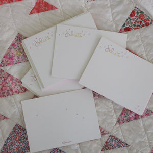 Custom Double Thick Zodiac A6 Notecards